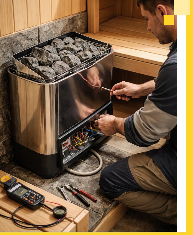 Продажа и установка электрокаменок для саун в Иванове