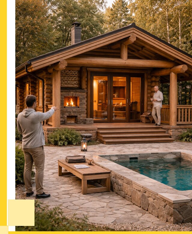 Проекты бань и хамам в Иванове от 25830 р. | ЭриданВнв