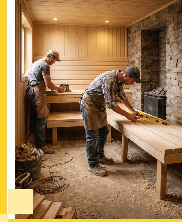 Отделка бани в Иванове: внутренняя отделка от 3100 р. | ЭриданВнв