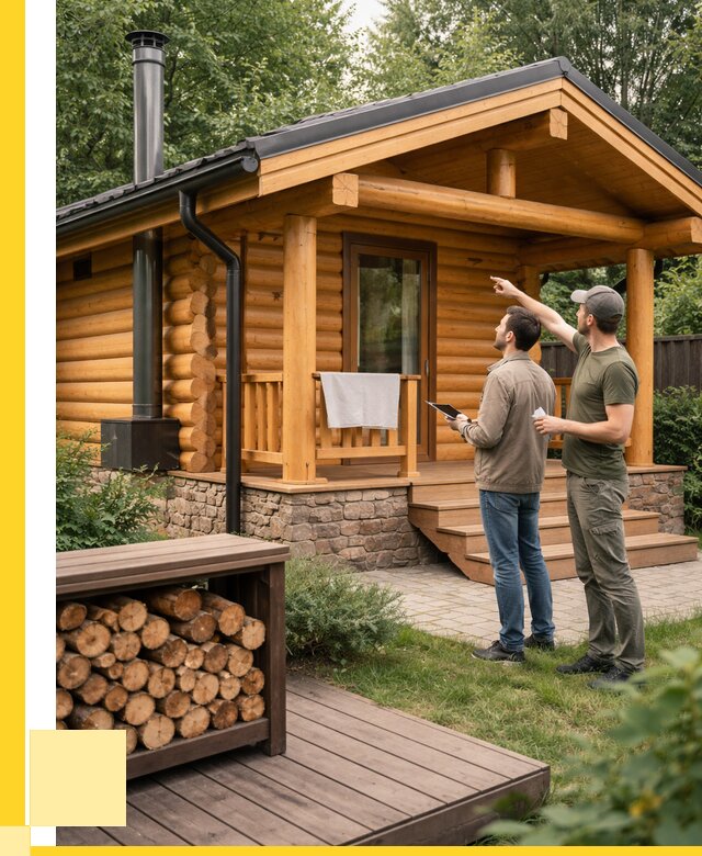 Бани для дачи под ключ в Иванове от 258300 р. | ЭриданВнв