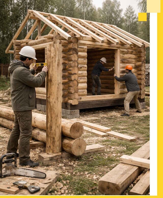 Строительство бань для дачи под ключ в Иванове с доставкой и монтажом