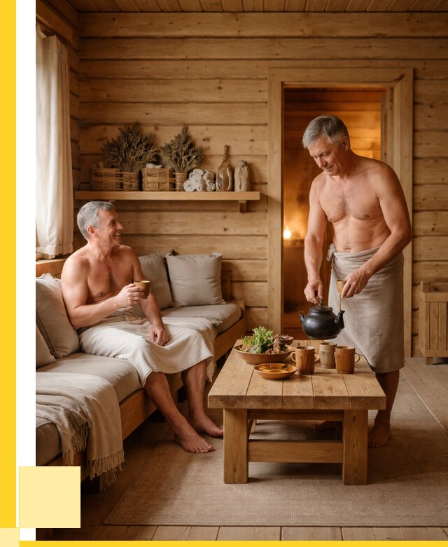 Бани с комнатой отдыха под ключ в Иванове от 464940 р. | ЭриданВнв