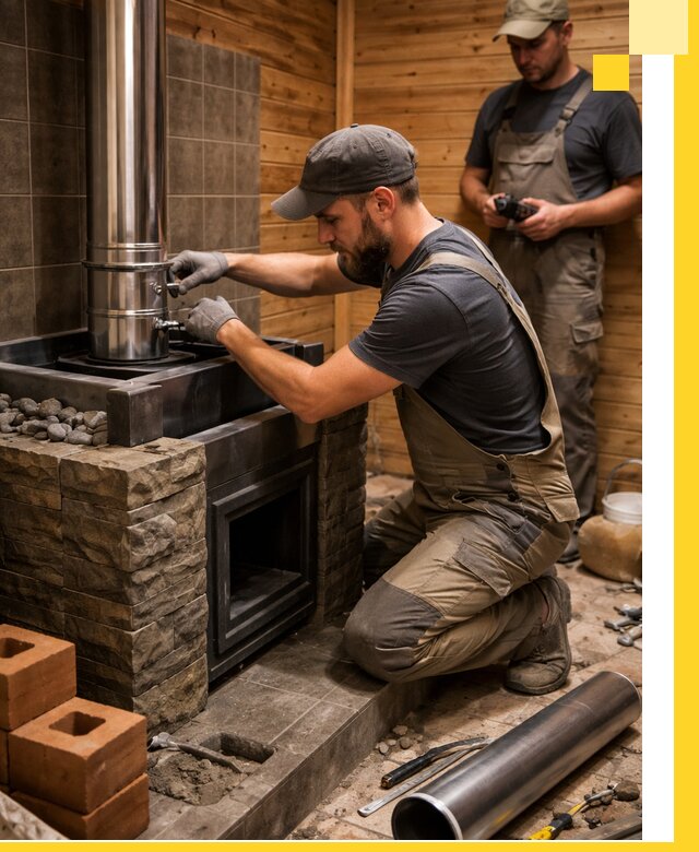 Изготовление и установка банных печей под ключ в Иванове