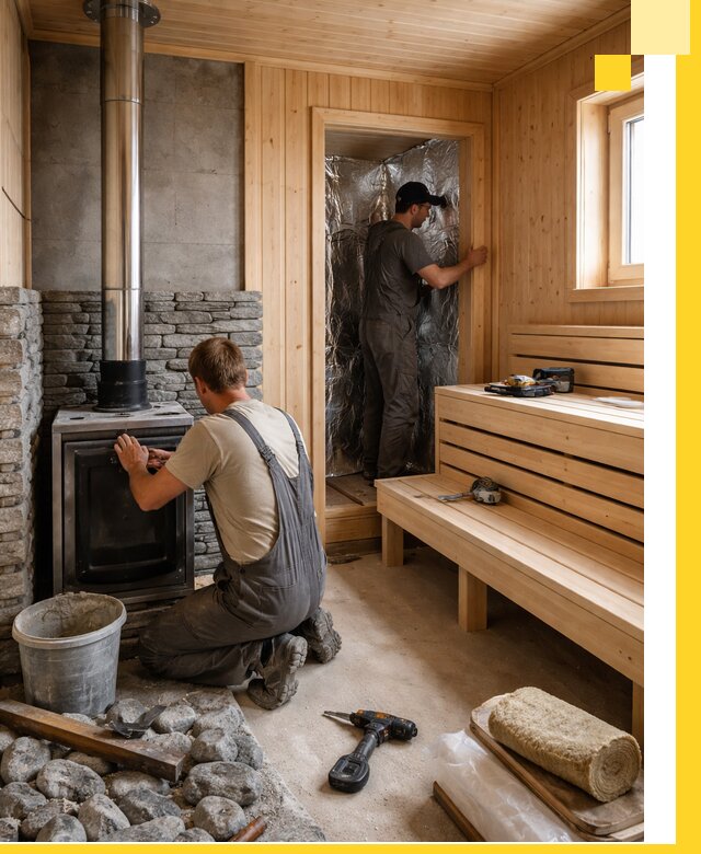 Строительство и изготовление бань под ключ в Иванове