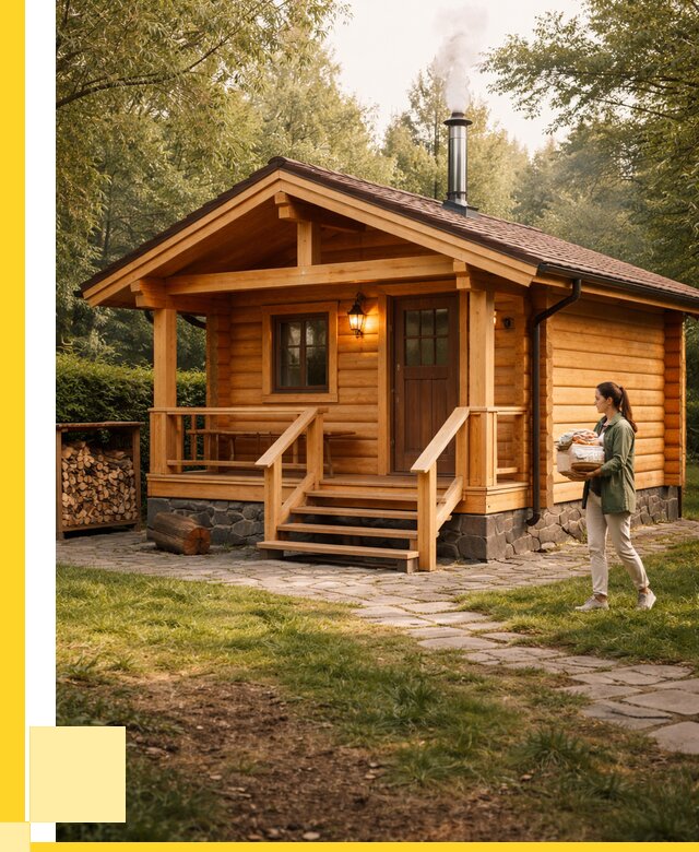 Купить баню под ключ в Иванове от 671580 р. | ЭриданВнв