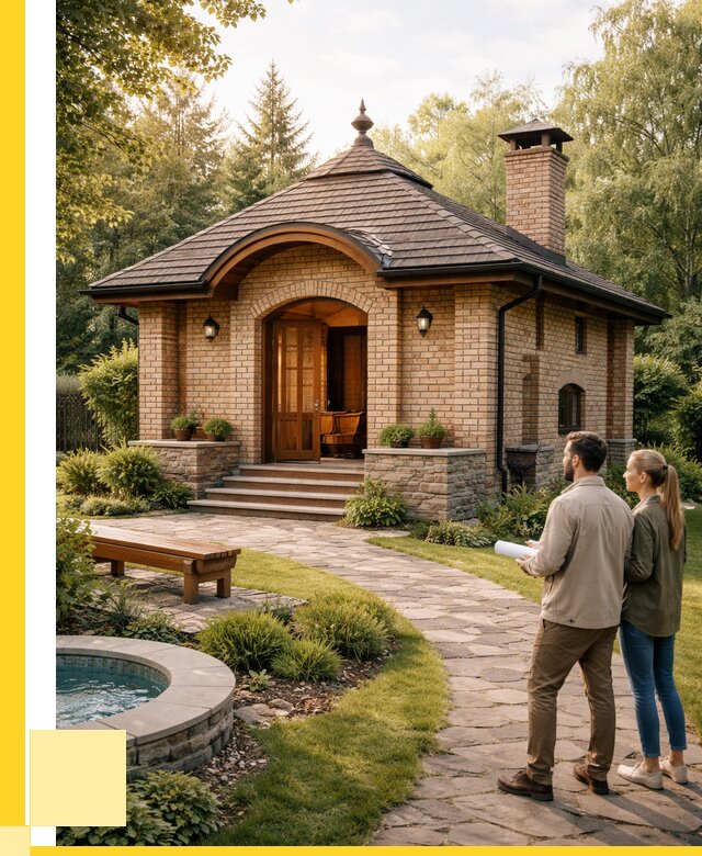 Проект кирпичной бани в Иванове от 30996 р. | ЭриданВнв