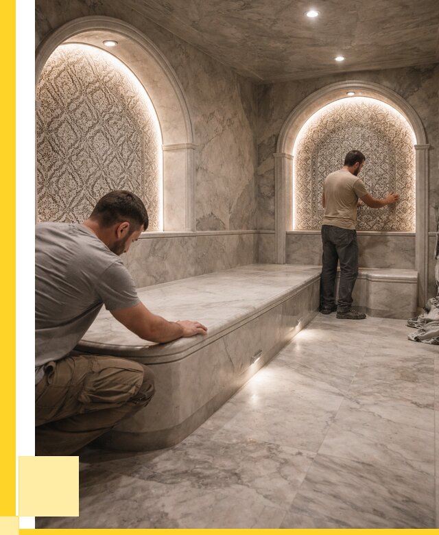 Турецкие бани под ключ в Иванове от 258300 р. | ЭриданВнв