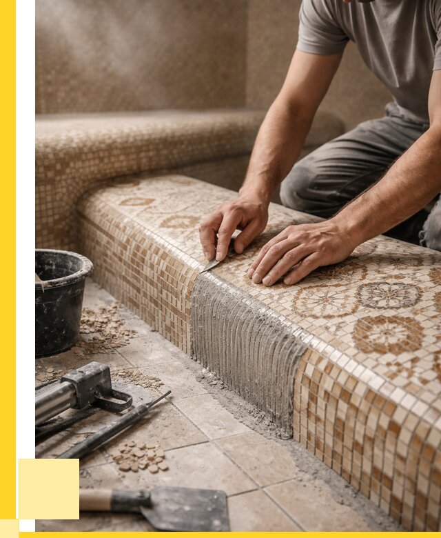 Плитка для хамама под ключ в Иванове от 3616 р. | ЭриданВнв