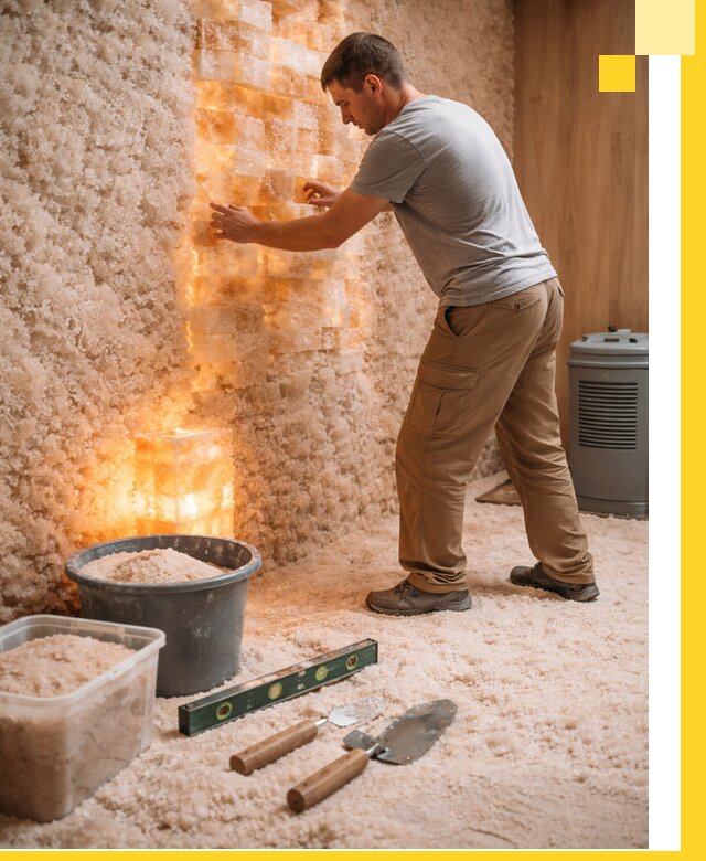 Проектирование и монтаж соляных комнат в Иванове под ключ